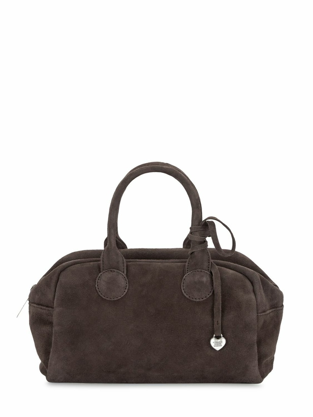 Photo: MARGE SHERWOOD Bowling Soft Suede Top Handle Bag
