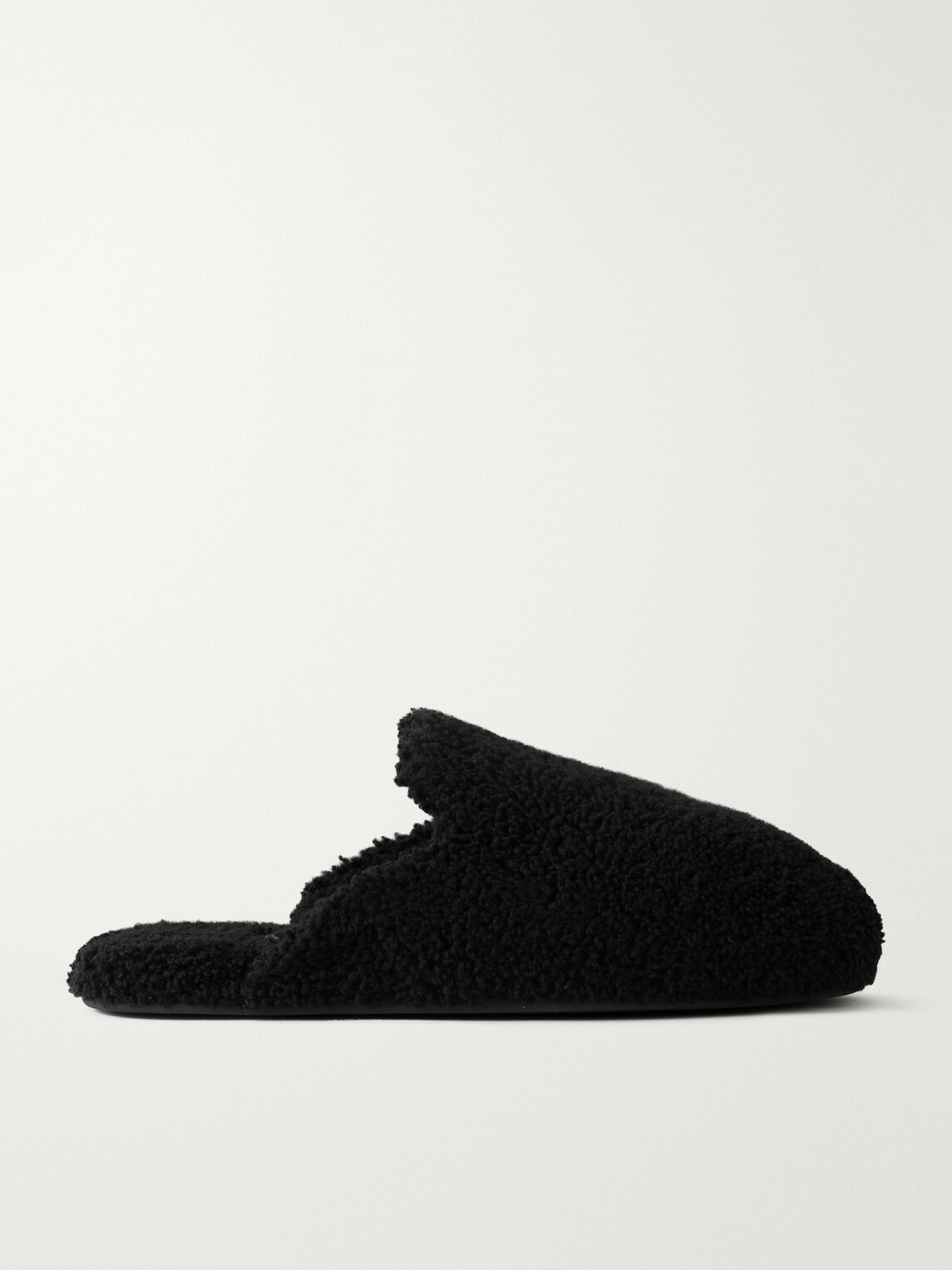 TEKLA - Shearling Slippers - Black