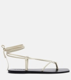 A.Emery Nolan leather thong sandals