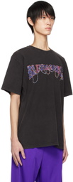 BLUEMARBLE Black 'Mardi Gras' T-Shirt