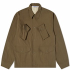 Uniform Bridge Men's Nylon Canadian Fatigue Jacket in Khaki