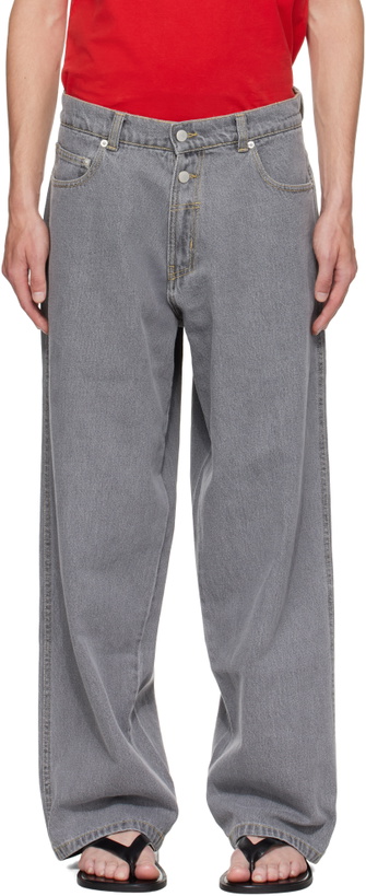 Photo: Gimaguas Gray Baggy Jeans