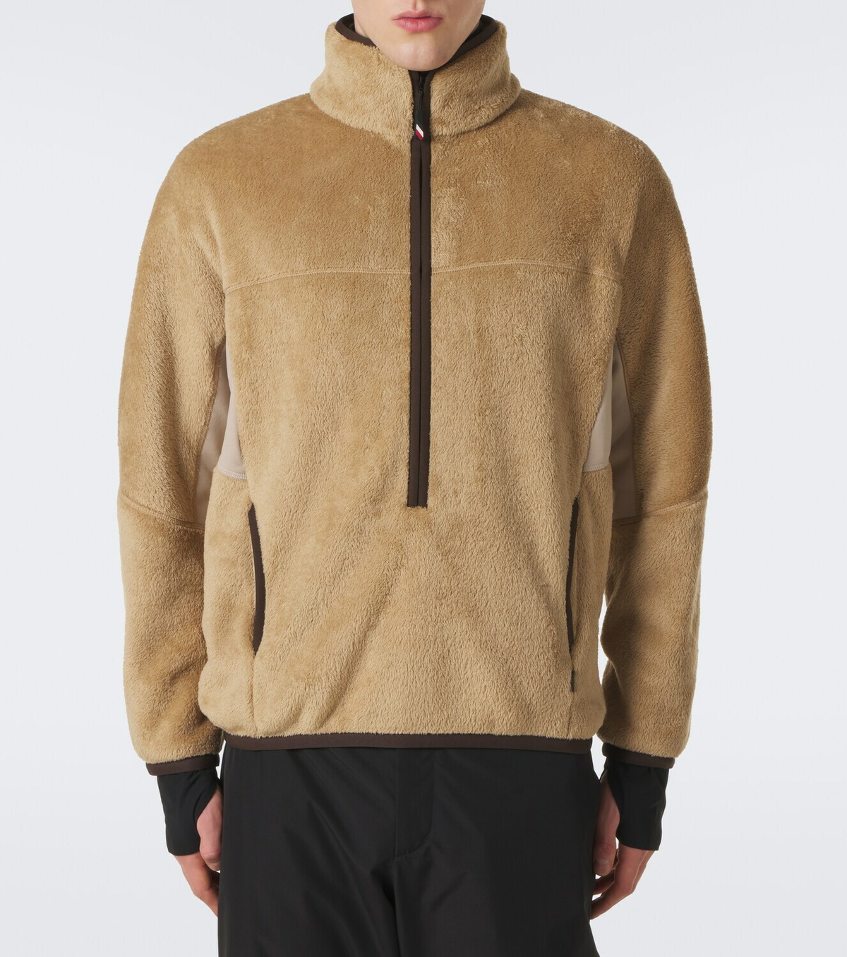 Moncler Grenoble Fleece ski sweatshirt