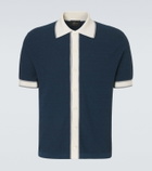 Brioni Linen, cotton, and silk shirt
