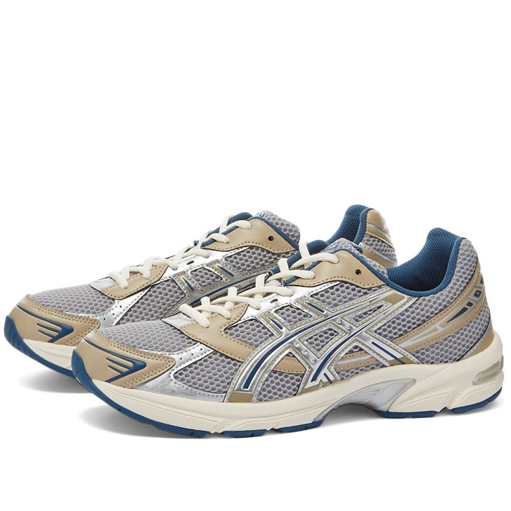 Photo: Asics Men's Gel-1130 Sneakers in Oyster Grey/Pure Silver
