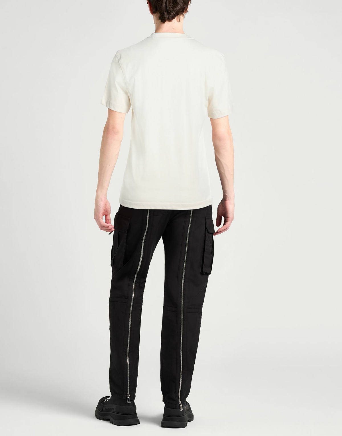 Burberry Mens T-shirt Cream