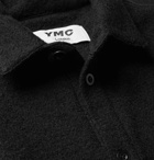 YMC - Ryder Wool Overshirt - Black