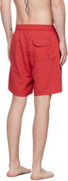 Heron Preston Red Patch Swim Shorts