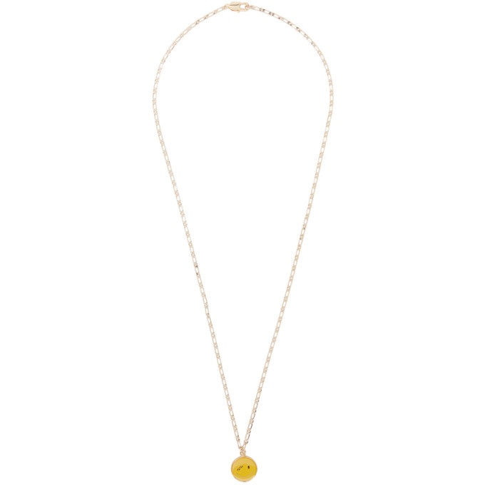 Estella Bartlett Cubic Zirconia Smile Pendant Necklace, Gold at John Lewis  & Partners