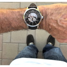 Porsamo Bleu Cassius Automatic Black Dial Mens Watch 801CCAL