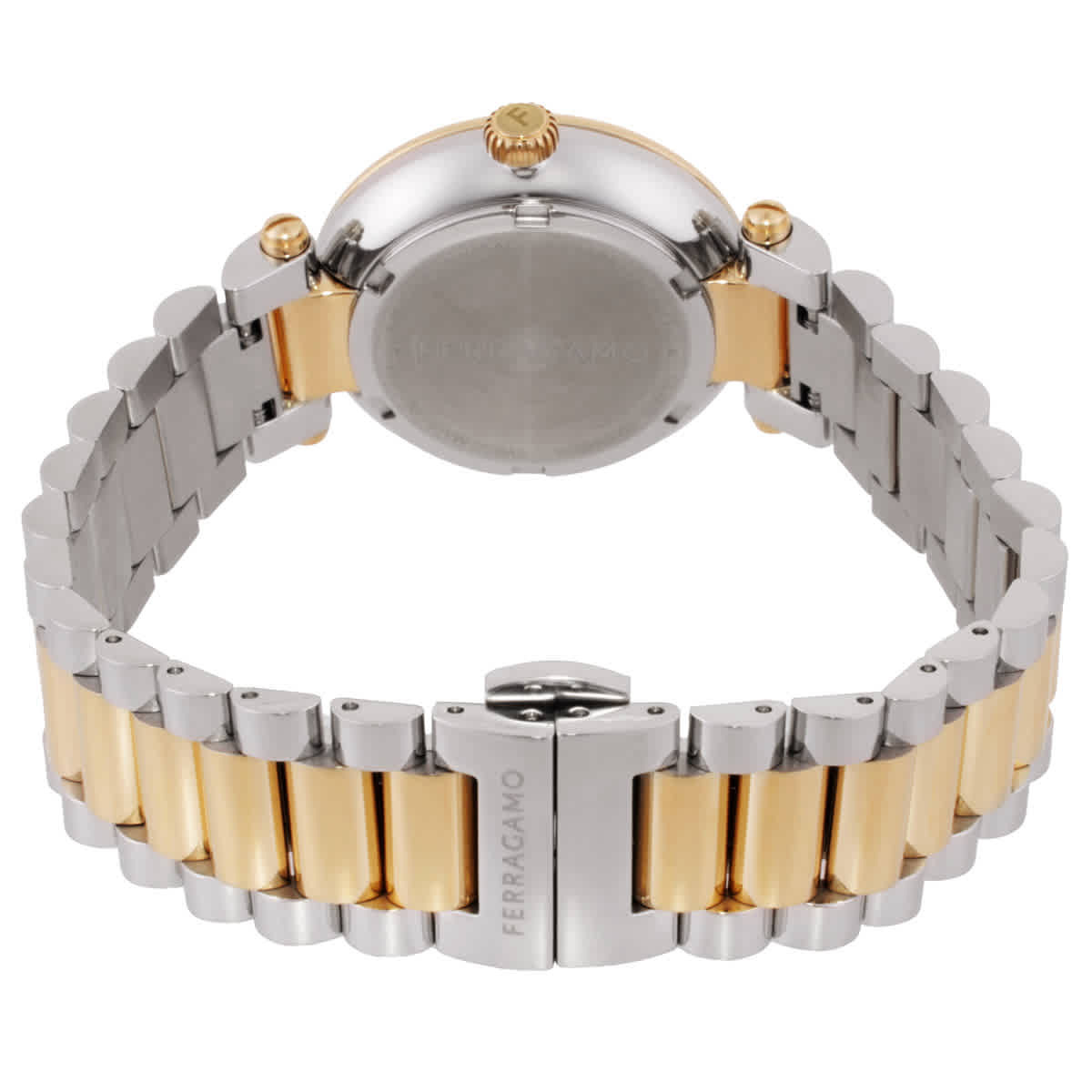Ferragamo Softy Quartz Silver Dial Ladies Watch SFSE00324