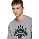 Kenzo Grey Eye Classic Sweatshirt