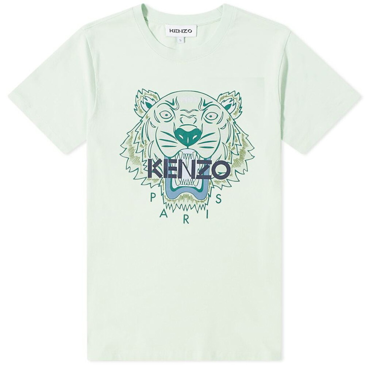 Photo: Kenzo Men's Classic Tiger T-Shirt in Almond Green