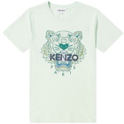 Kenzo Men's Classic Tiger T-Shirt in Almond Green