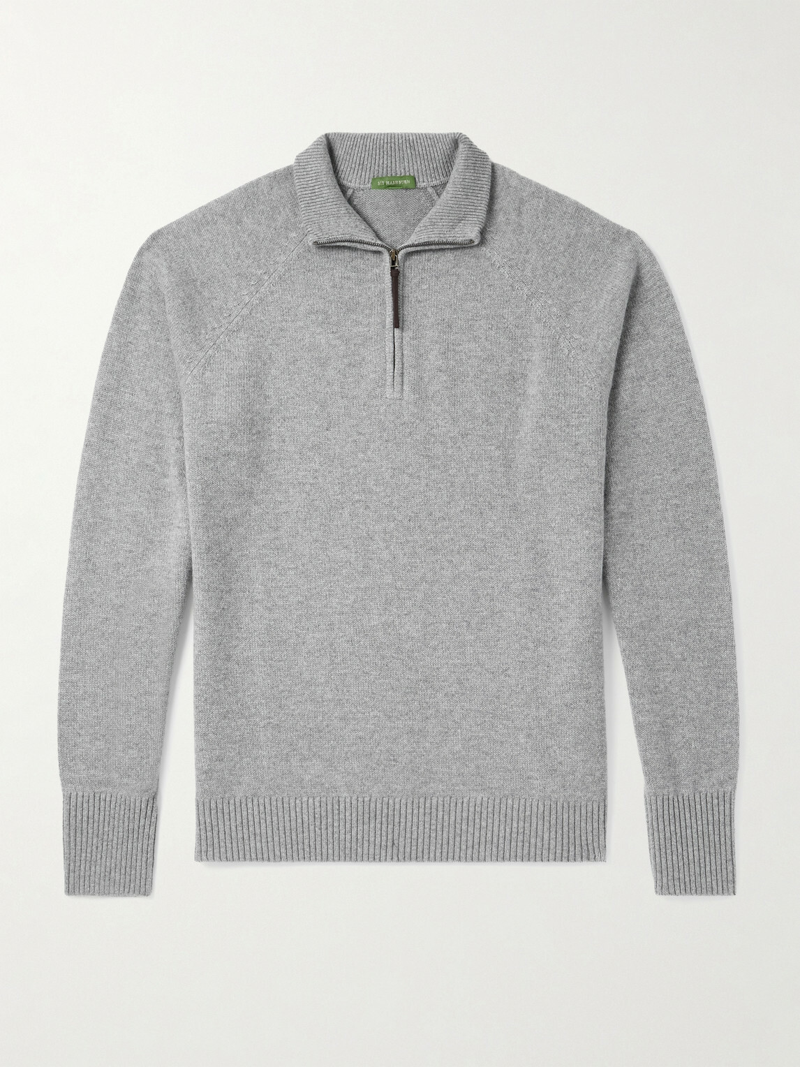 Sid Mashburn - Cashmere Half-Zip Sweater - Gray