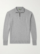 Sid Mashburn - Cashmere Half-Zip Sweater - Gray