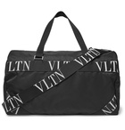 Valentino - Logo Webbing-Trimmed Nylon Duffle Bag - Men - Black