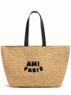 AMI PARIS Ami Paris Raffia Tote Bag