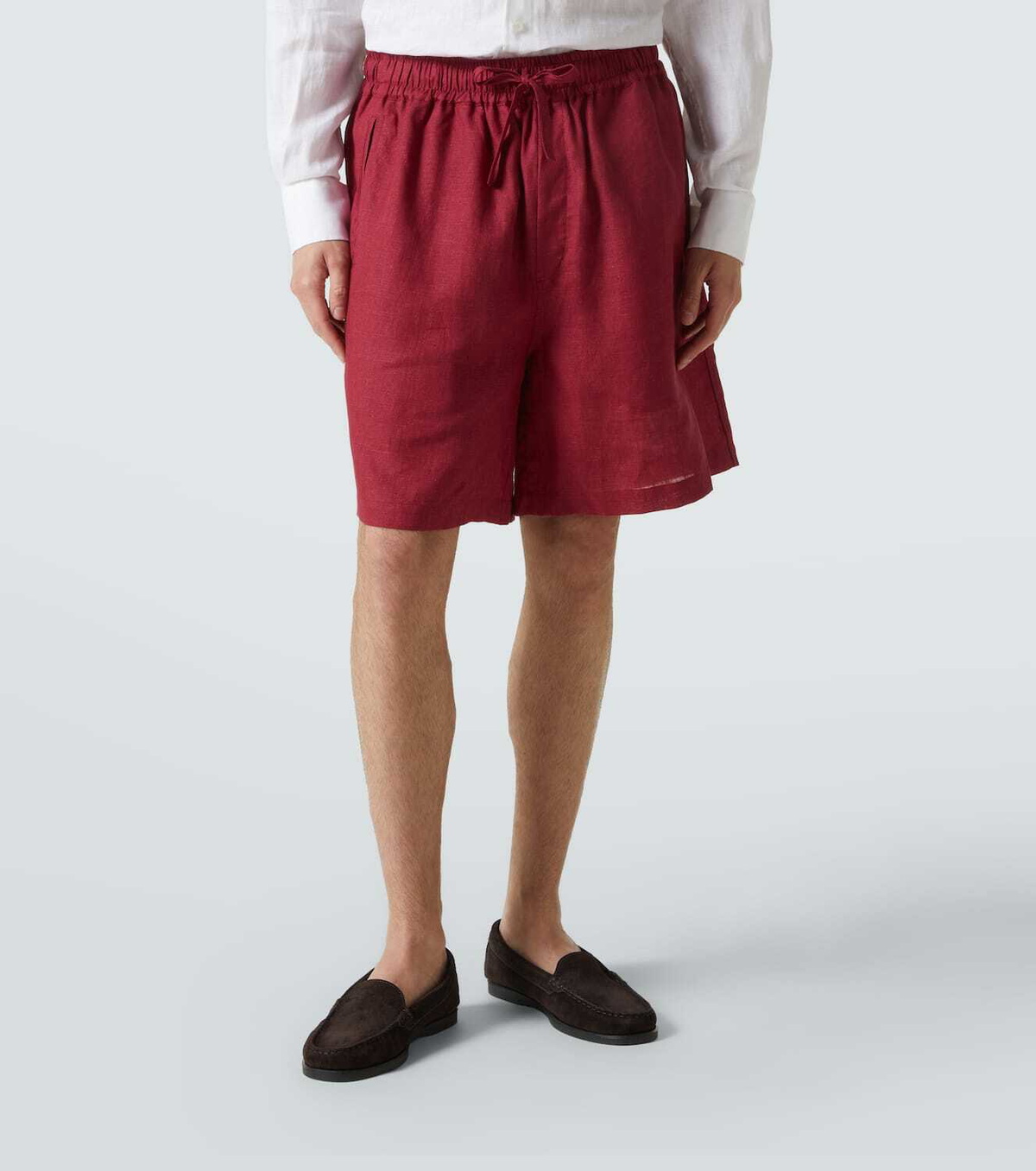 Saman Amel Linen shorts