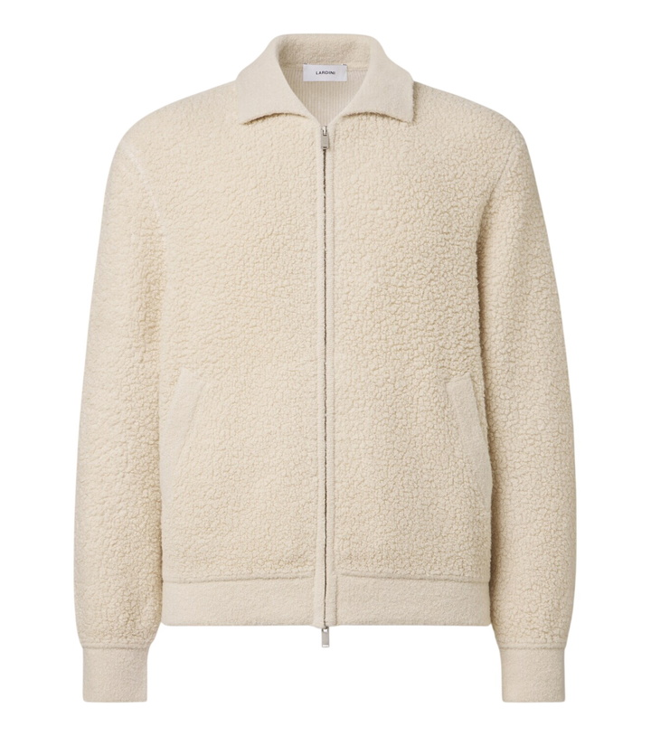 Photo: Lardini Teddy wool-blend jacket