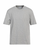 Ferragamo Mens T-shirt Light in Grey