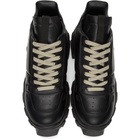 Rick Owens Black Maximal Tractor Sneakers