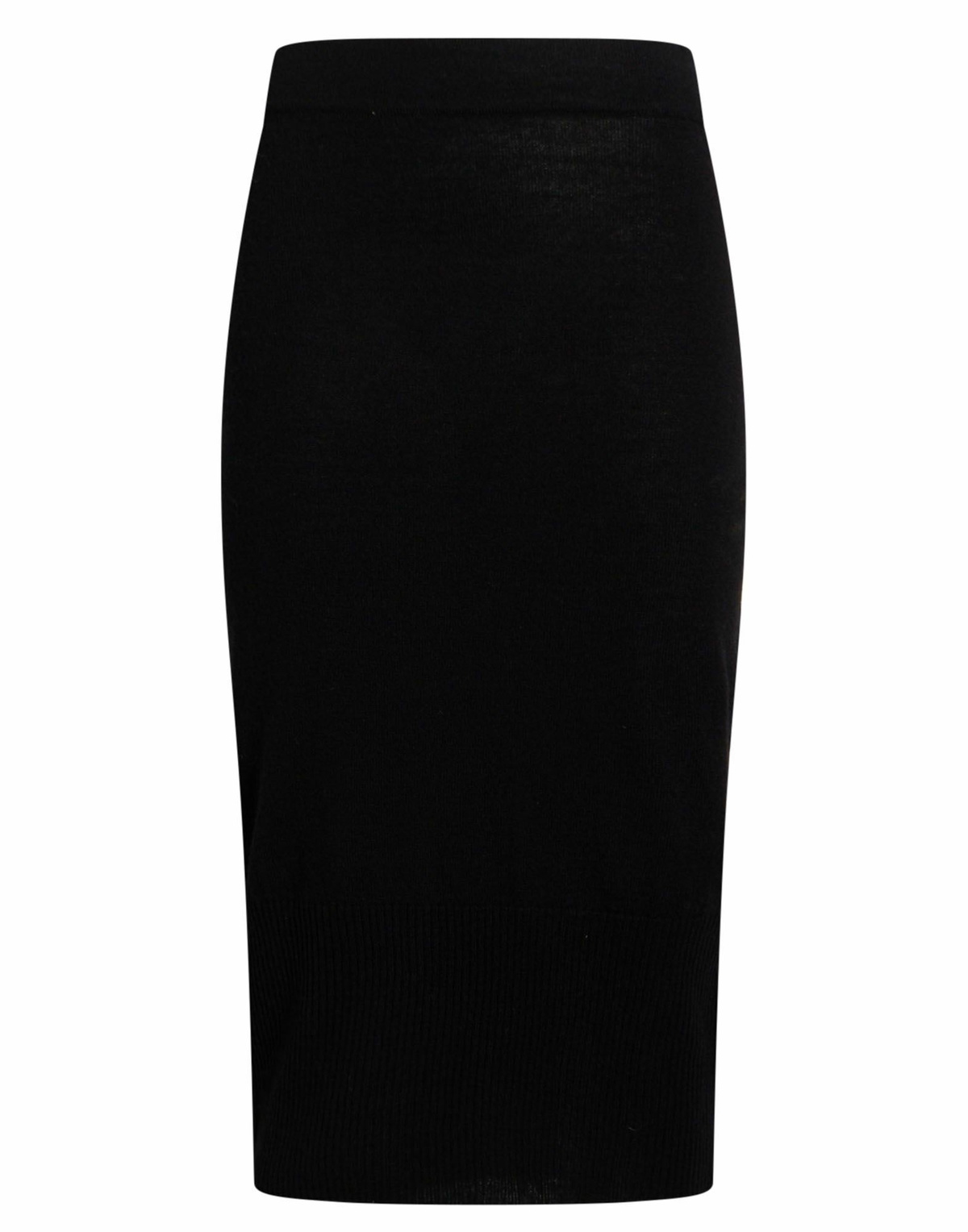 Jijil Womens Midi skirt in Black
