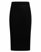 Jijil Womens Midi skirt in Black