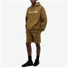 Helmut Lang Men's Outer Space Hoodie in Olive
