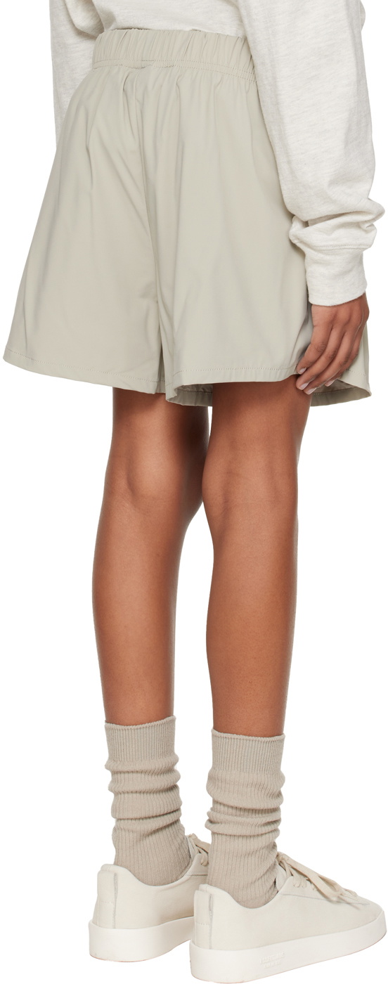 Essentials Kids Gray Bonded Shorts