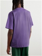 Stockholm Surfboard Club - Kil Logo-Print Organic Cotton-Jersey T-Shirt - Purple