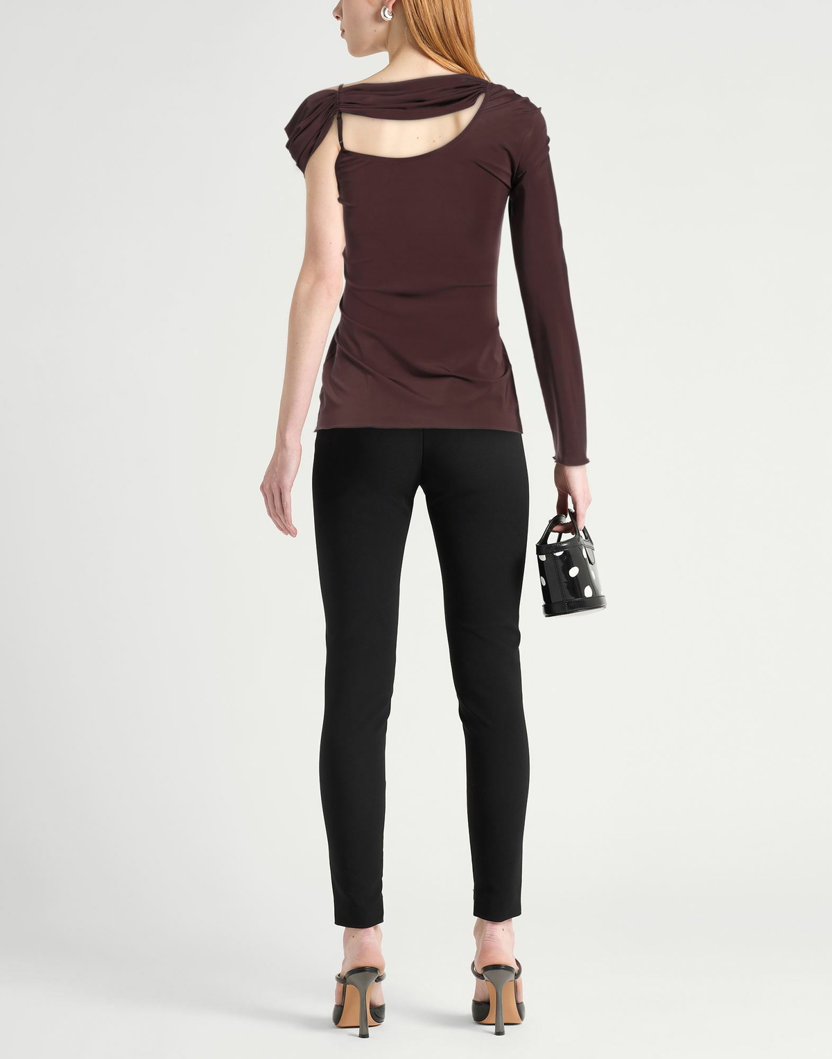 Nensi Dojaka Womens Top Chocolate in Brown