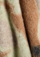 Nanushka Fanni Patterned Brushed-knit Jumper Multicoloured