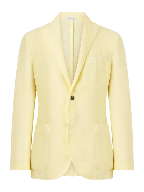 Photo: Boglioli - Linen Suit Jacket - Yellow
