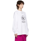 Balenciaga White World Food Programme Long Sleeve T-Shirt