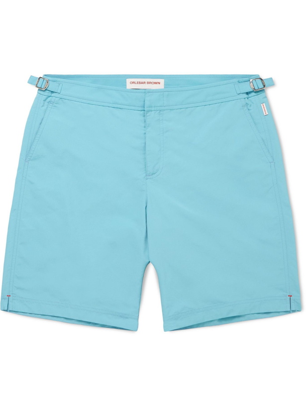 Photo: Orlebar Brown - Dane III Long-Length Swim Shorts - Blue