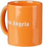 Palm Angels Orange 'Palm Angels' Mug