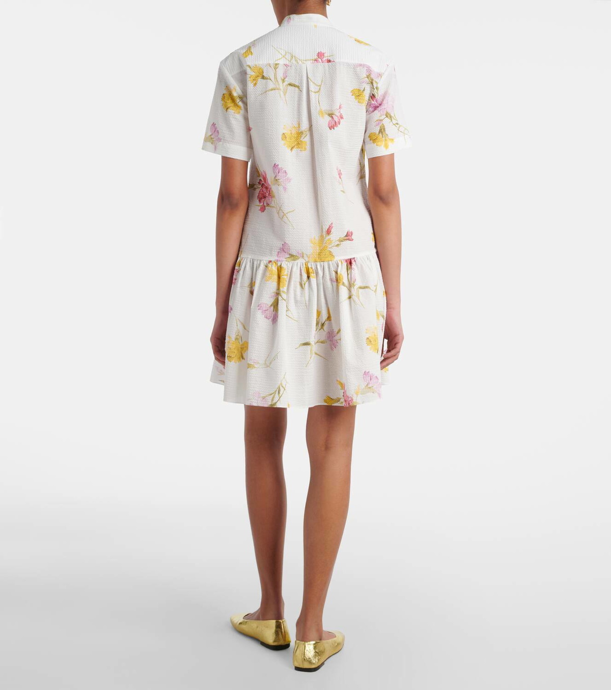 Erdem Floral cotton minidress