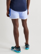 Nike Tennis - NikeCourt Rafa Perforated Colour-Block Dri-FIT Tennis Shorts - Blue