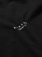 Barena - Logo-Embroidered Cotton-Jersey T-Shirt - Black