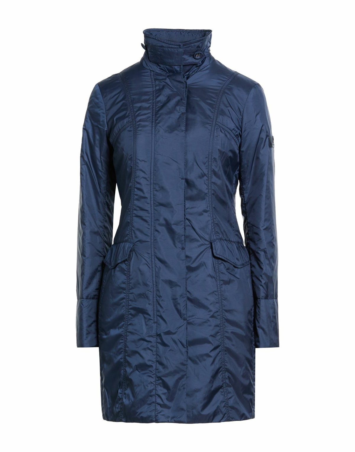 Peuterey Womens Overcoat & Trench Coat in Navy