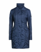 Peuterey Womens Overcoat & Trench Coat in Navy
