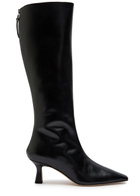 Aeyde Klea 60 Leather Knee-high Boots Black