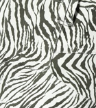 Isabel Marant - Badeloisa zebra-print leather pants