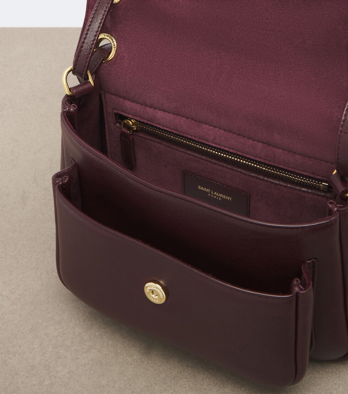 Saint Laurent Niki Cassandre leather shoulder bag