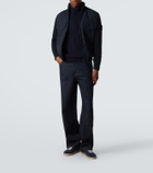 Stone Island Compass cotton bomber jacket