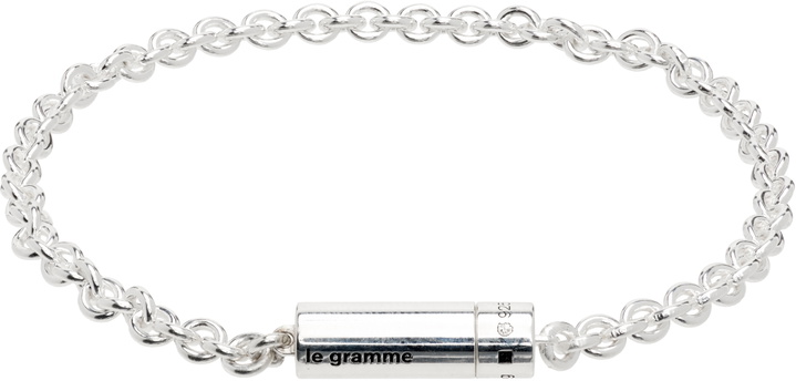 Photo: Le Gramme Cable Chain 'le 11g' Bracelet