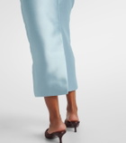 Solace London Ellison satin cocktail dress
