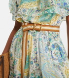 Etro Striped woven belt
