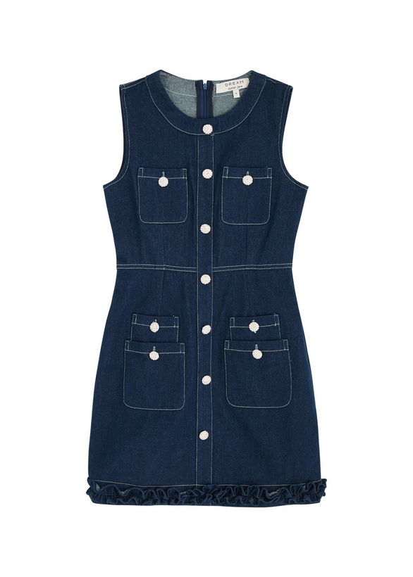 Photo: Sister Jane Rosie Embellished Denim Mini Dress